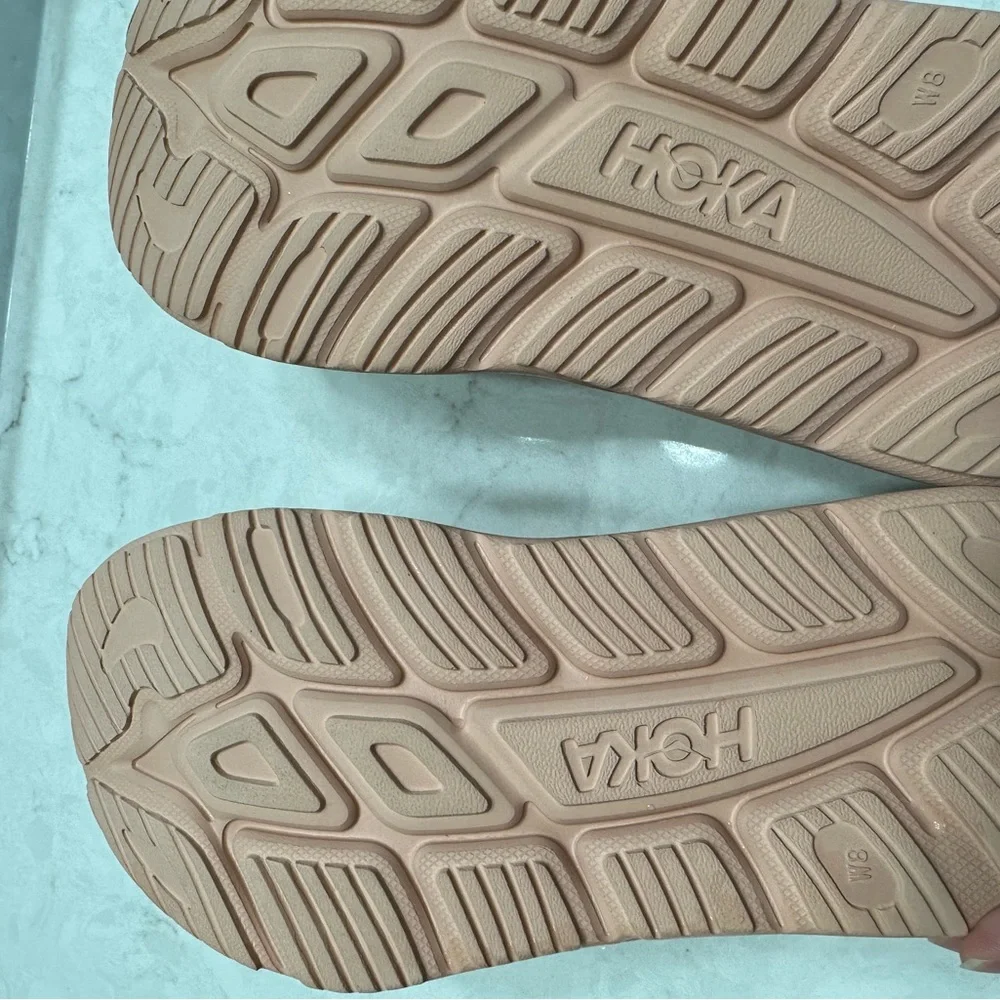 HOKA Recovery Slide, Size 8, Light Peach - Picture 4 of 9